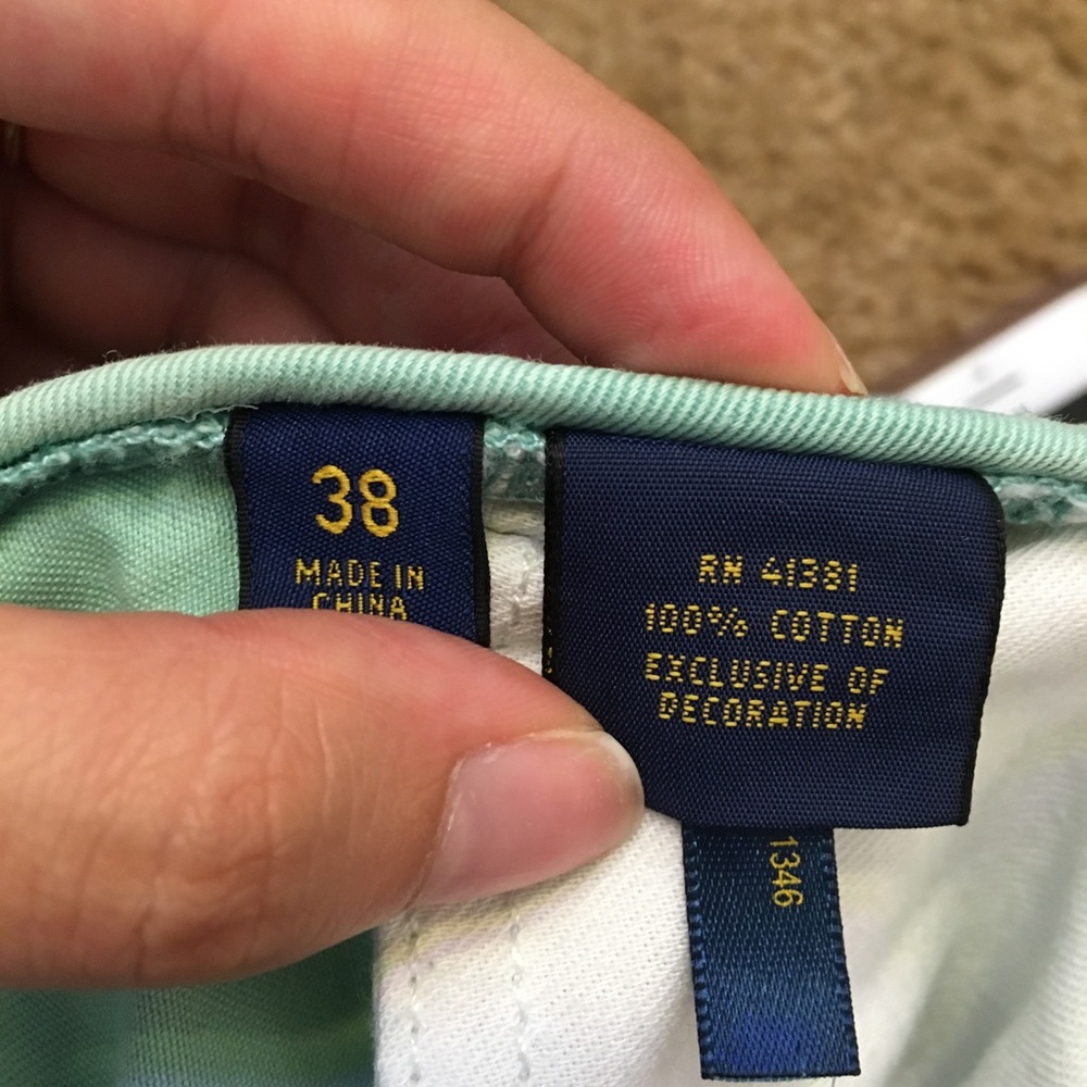 HP Polo Ralph Lauren Relaxed Fit Chino Shorts - Picture 8 of 8